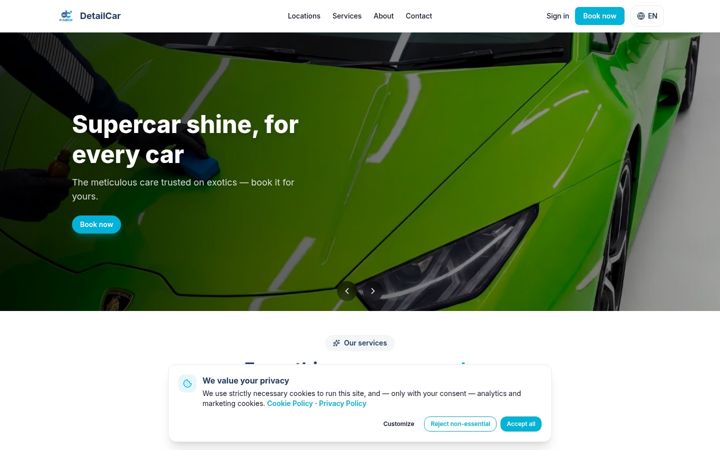 Képernyőkép: detailcar.es