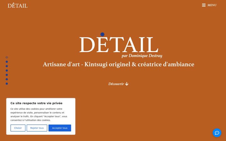 Screenshot of detaildestray.com