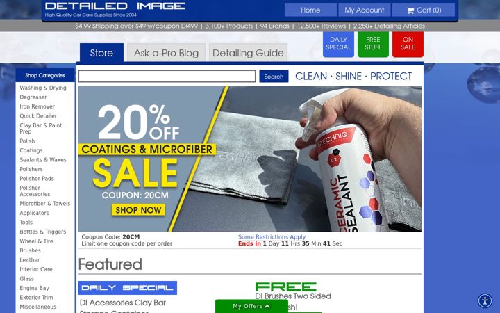 Screenshot di detailedimage.com