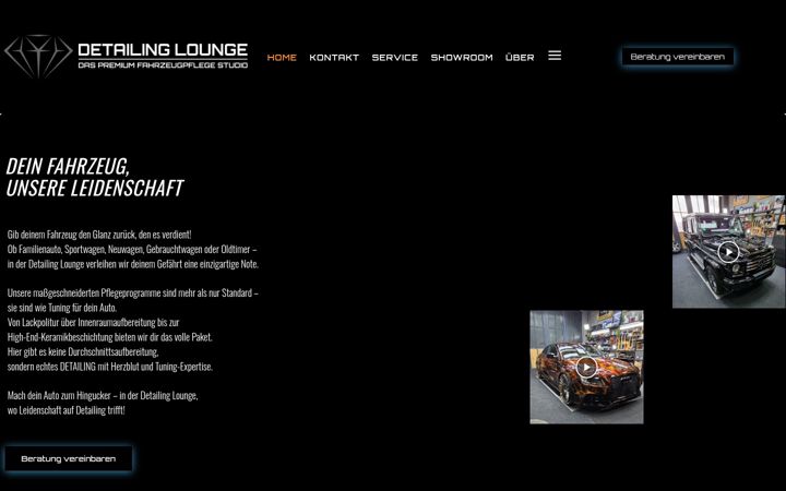 Screenshot of detailing-lounge.de