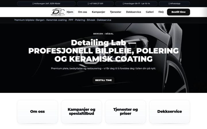Skjermbilde av detailinglab.no