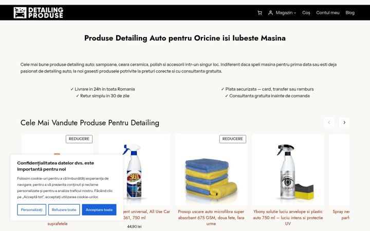Ekrano kopija detailingproduse.ro