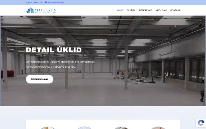 Screenshot von detailuklid.cz