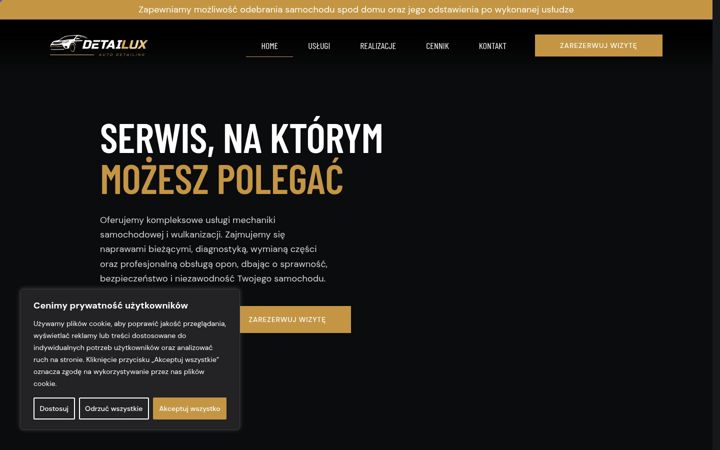 Screenshot ta' detailux.pl