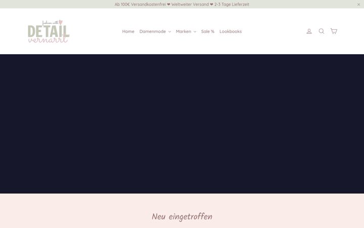 Screenshot of detailvernarrt.de