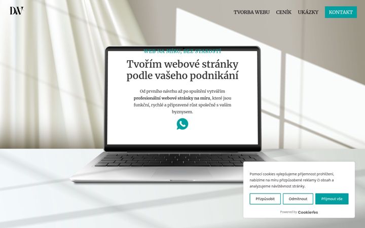 Screenshot von detailweb.cz