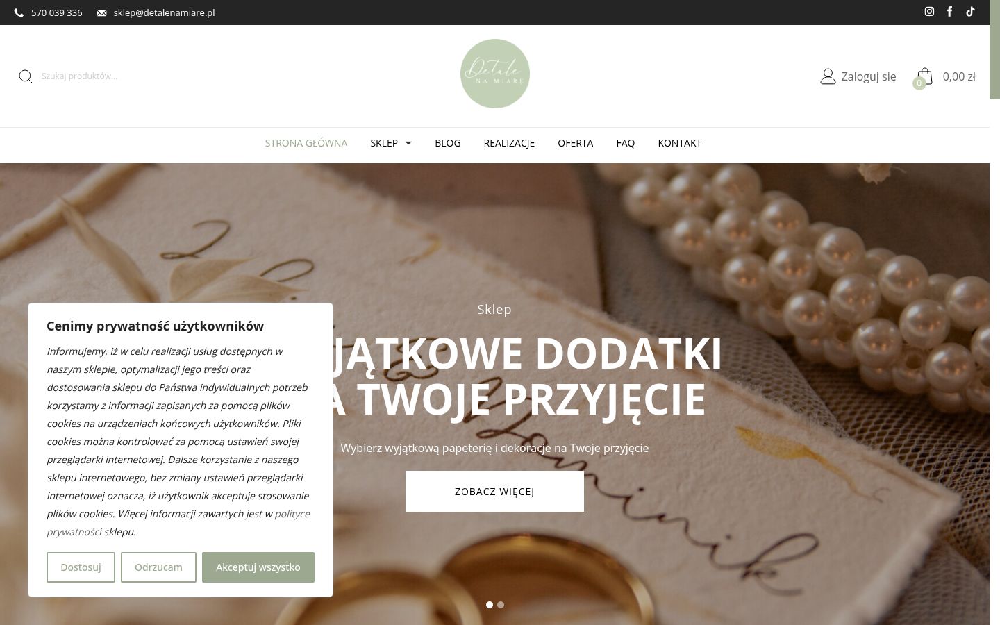 Screenshot tal-banner tal-kunsens muri qabel kwalunkwe interazzjoni