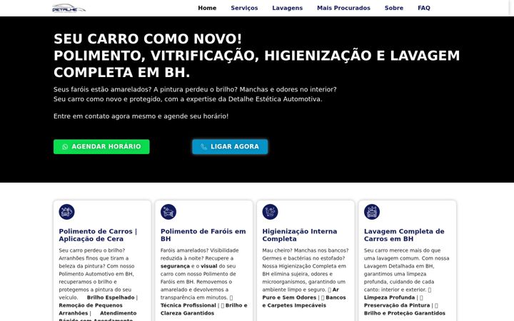 Screenshot van detalheautomotiva.com.br
