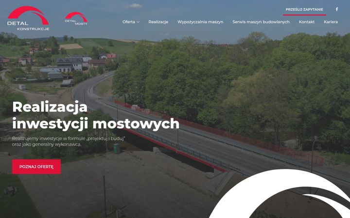 Screenshot ta' detalmosty.pl