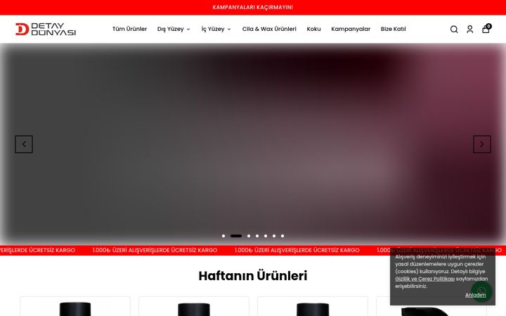 Screenshot of detaydunyasi.com