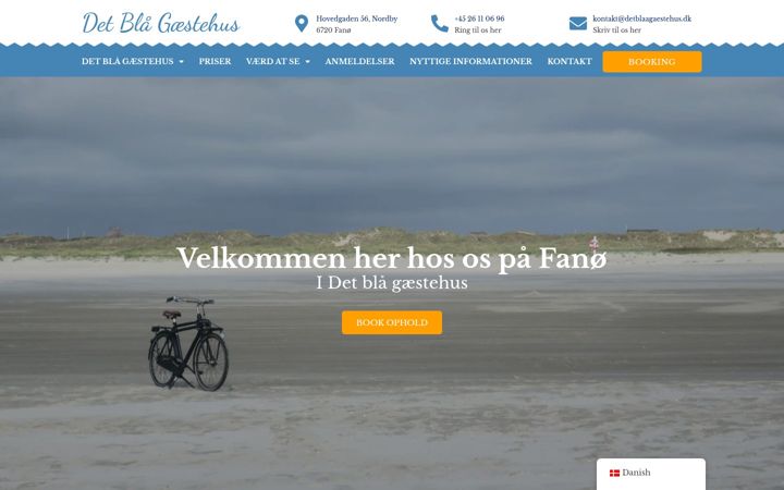 Zrzut ekranu detblaagaestehus.dk
