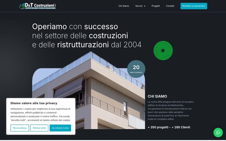 Screenshot of detcostruzioni.com
