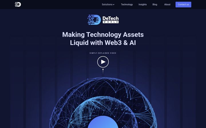Screenshot of detech.world