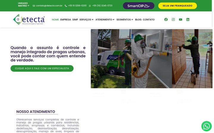 Screenshot van detecta.com.br