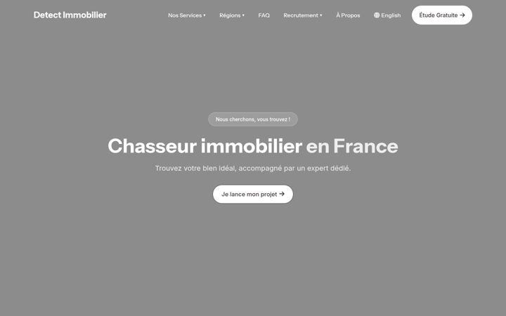 Screenshot of detectimmobilier.com