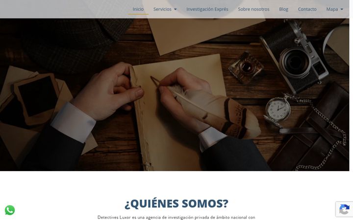 Screenshot of detectivesluxor.com