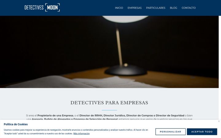 Screenshot of detectivesmoon.com