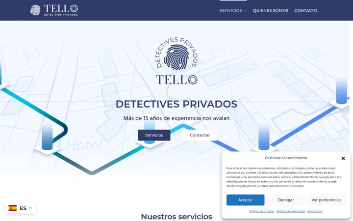 Screenshot of detectivestello.com
