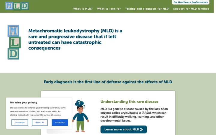 Screenshot of detectmld.com
