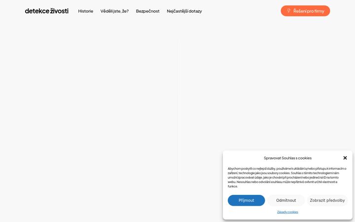 Screenshot von detekcezivosti.cz