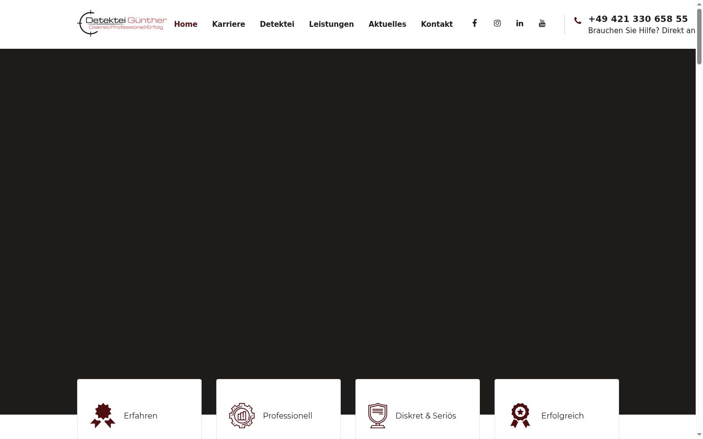 Captura de pantalla del banner de consentimiento mostrado antes de cualquier interacción