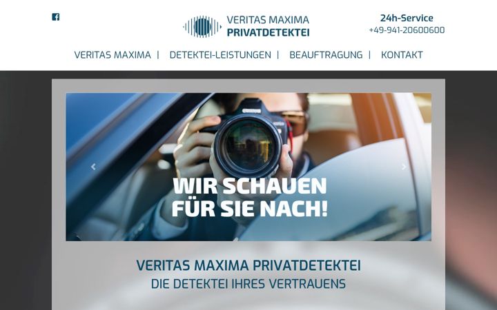 Screenshot of detektei-online.com