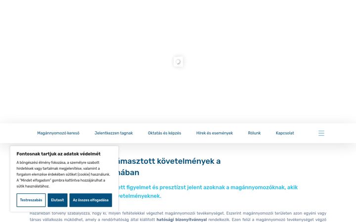 Screenshot di detektivszovetseg.hu