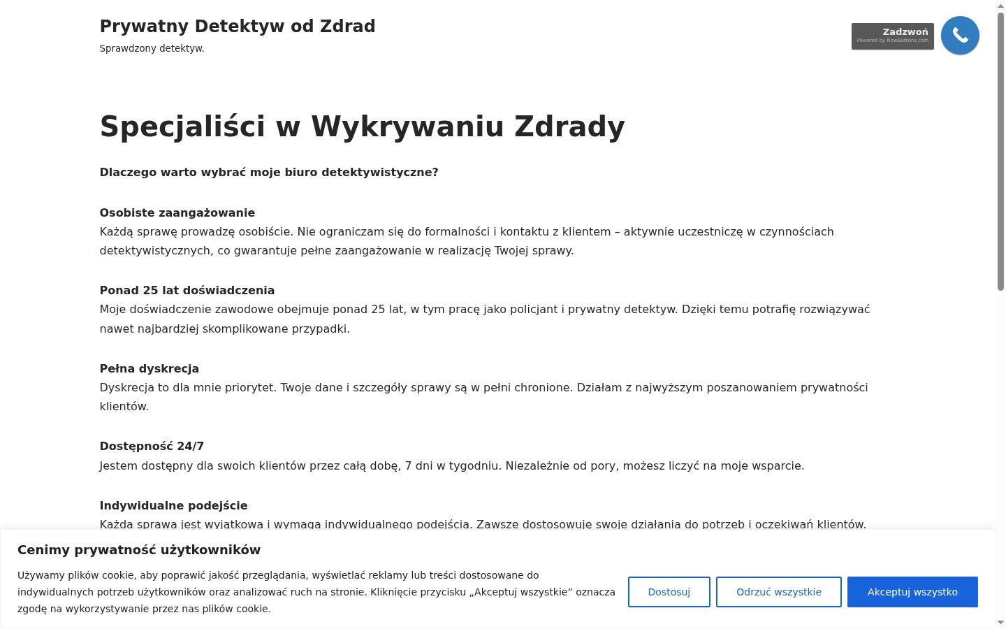 Screenshot van de toestemmingsbanner zoals getoond vóór enige interactie