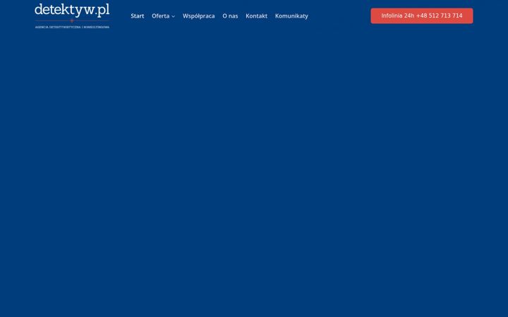 Screenshot ta' detektyw.pl