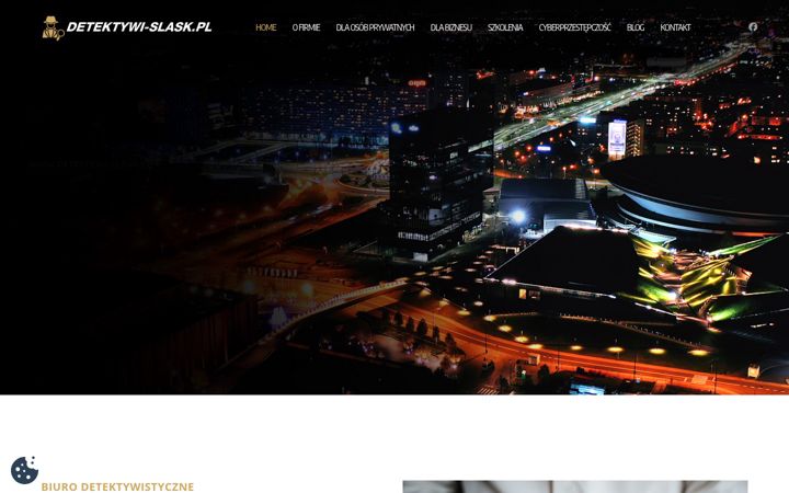 Screenshot ta' detektywi-slask.pl