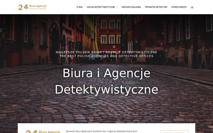 Snímek obrazovky detektywistyka24.pl