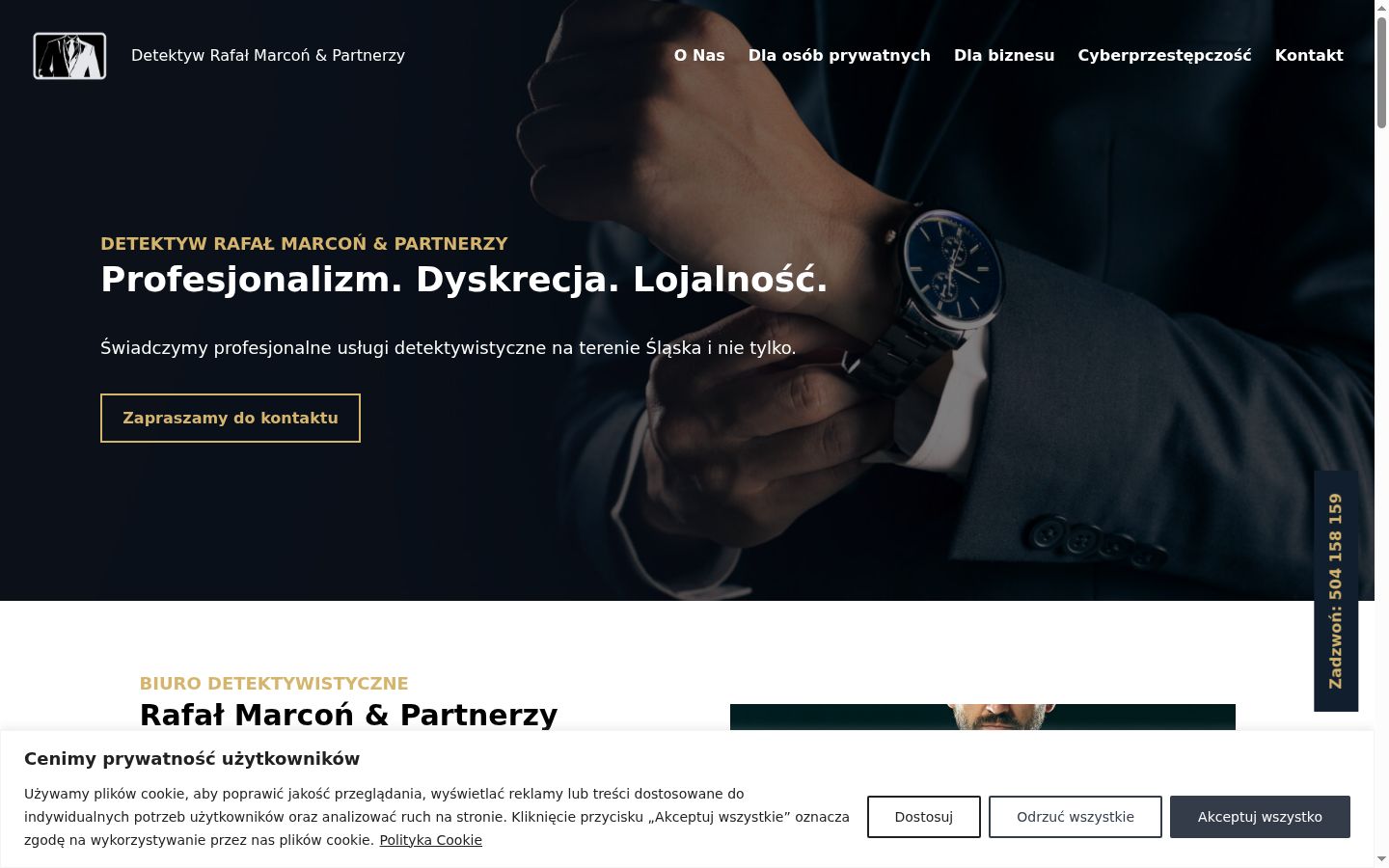 Screenshot tal-banner tal-kunsens muri qabel kwalunkwe interazzjoni