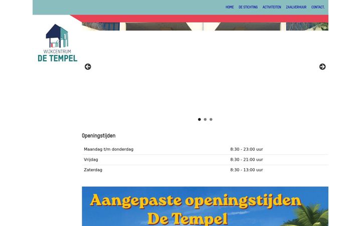 Screenshot of detempel-hengelo.nl