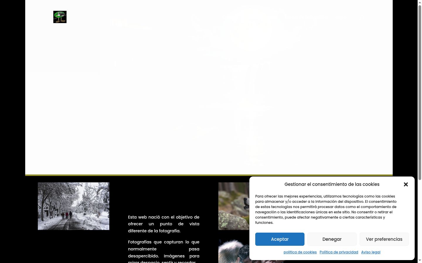 Screenshot tal-banner tal-kunsens muri qabel kwalunkwe interazzjoni