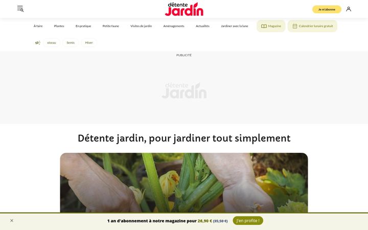 Screenshot of detentejardin.com