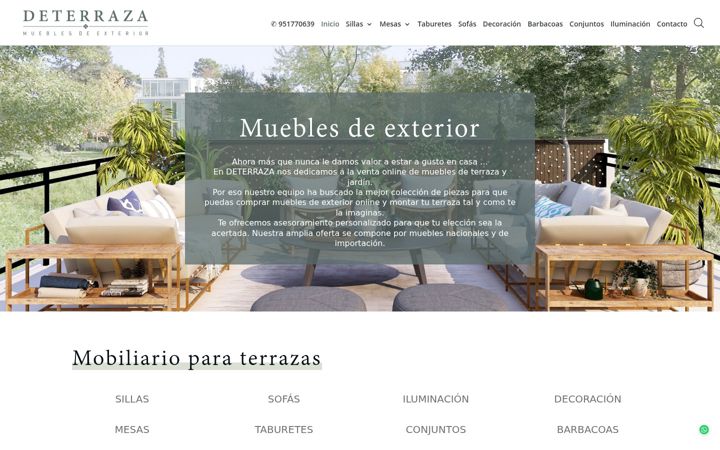 Screenshot ta' deterraza.es