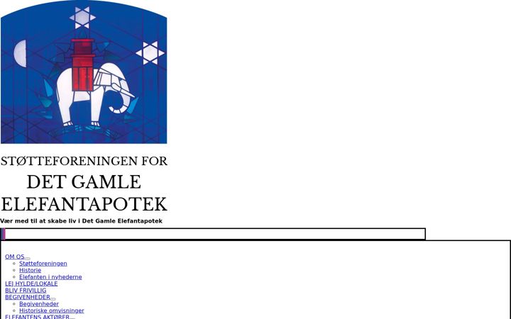 Skjermbilde av detgamleelefantapotek.dk