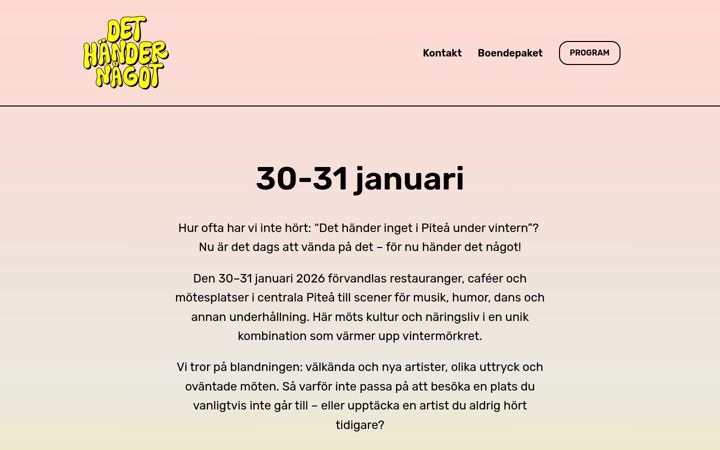 Skærmbillede af dethandernagot.se