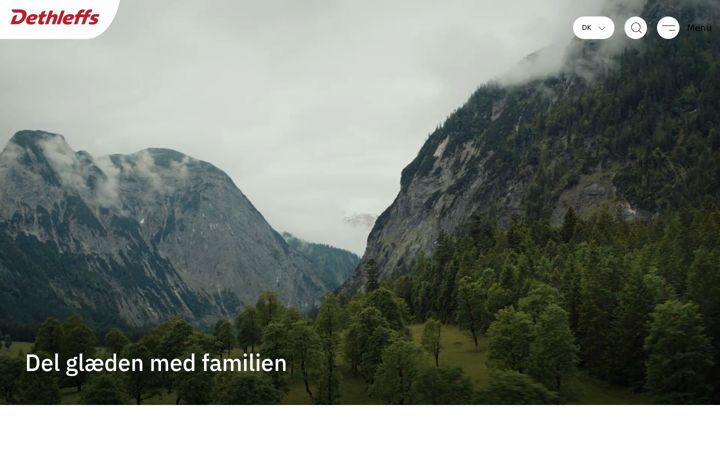 Skjermbilde av dethleffs.dk