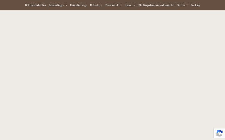 Screenshot of detholistiskehus.dk