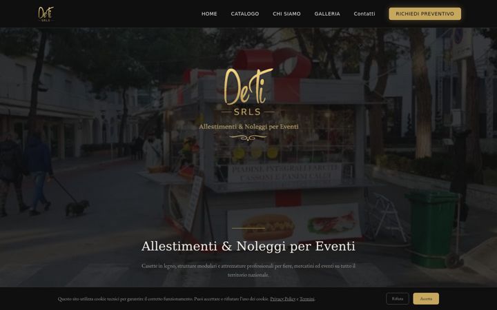 Screenshot of detisrls.com
