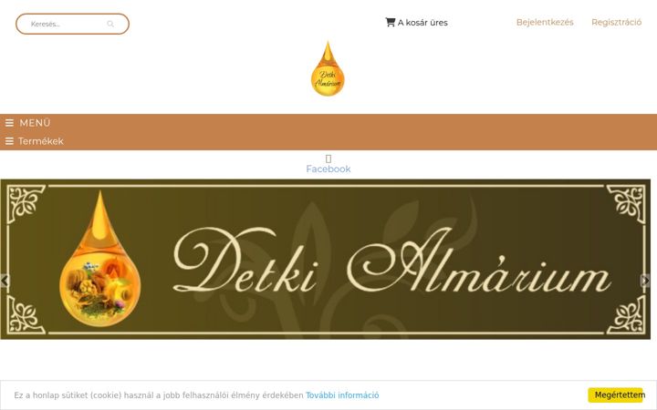 Screenshot di detkialmarium.hu