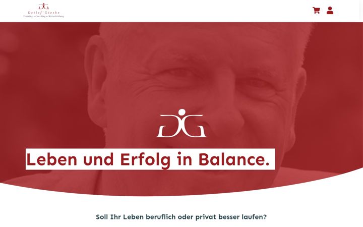 Screenshot of detlef-gieske.de