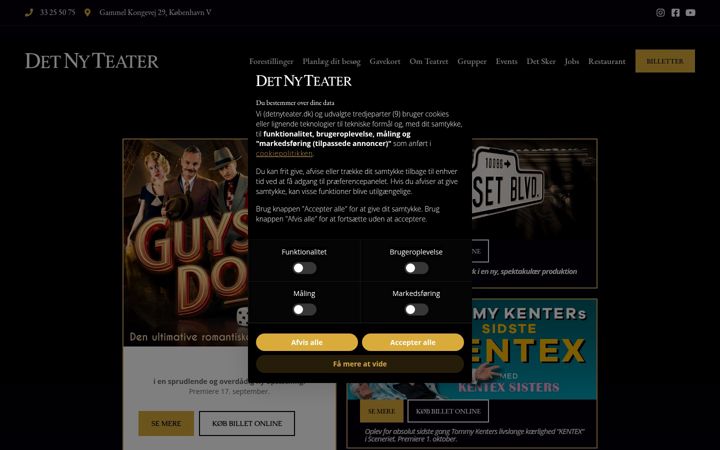 Screenshot van detnyteater.dk