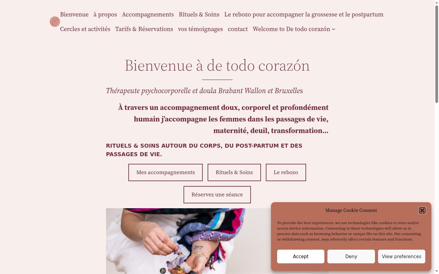 Sutikimo reklamjuostės, rodytos prieš bet kokią sąveiką, ekrano kopija