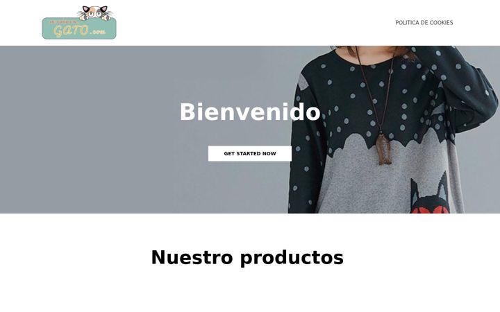 Screenshot of detodoungato.com