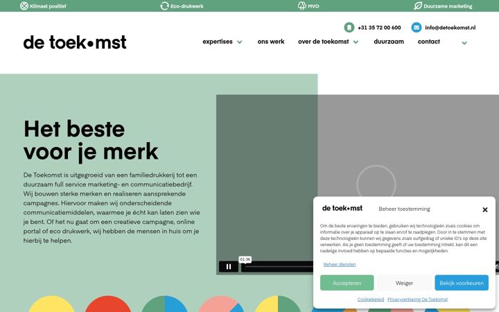 Screenshot of detoekomst.nl