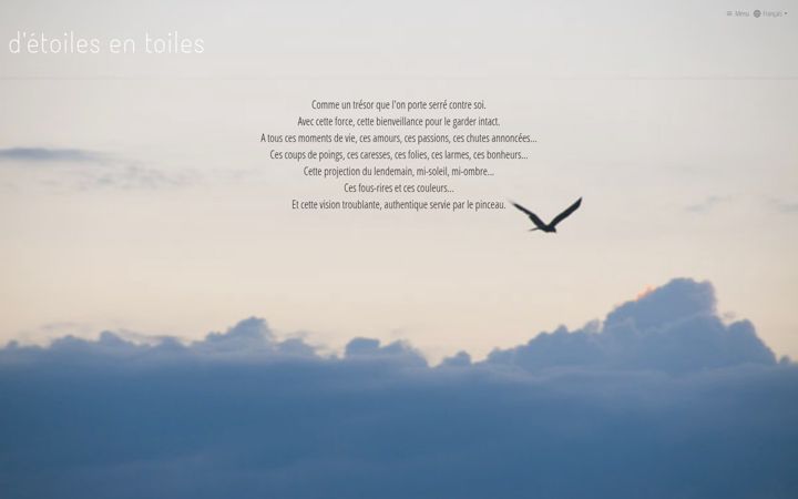 Screenshot of detoilesentoiles.com