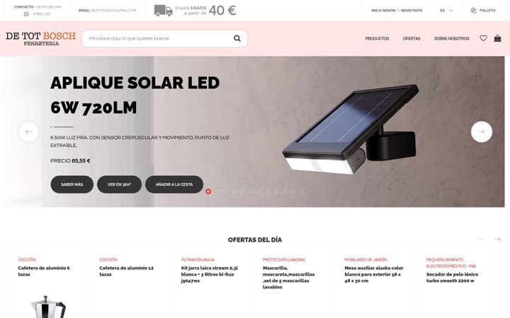 Screenshot of detotbosch.com