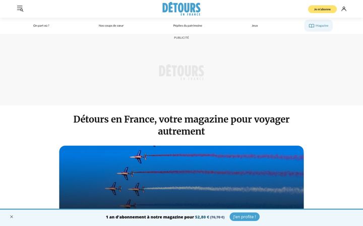 Screenshot του detoursenfrance.fr